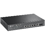 Коммутатор TP-Link JetStream 10-Port Gigabit Smart Switch with 8-Port PoE+, 8× Gigabit PoE+ Ports, 2× Gigabit SFP Slots, 802.3at/af, 150 W PoE Power, 1U 13-inch Rack-mountable Steel CaseIntegration with Omada SDN Controller, 802.1Q VLAN, STP/RSTP/MSTP, IGMP Snoopi, фото8