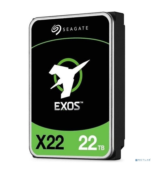 Жесткий диск Seagate Enterprise Capacity 3.5' HDD Exos X22 22TB Наличие SAS 512 Мб 7200 об/мин 3,5' Время наработки на отказ 2500000 ч. ST22000NM000E