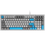 Клавиатура проводная RITMIX RKB-598BL Black черный-серый-оранжевый, фото3