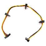 Кабель Cablexpert Кабеля питания SATA, 4x15pin(M)/15pin(F), 40 см (CC-SATAMF-03), фото5
