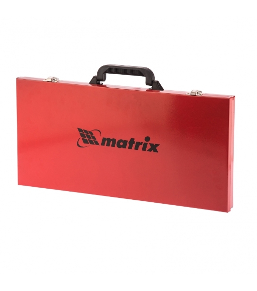 Набор сверл Matrix по металлу, 1-13 мм, 230 шт., HSS, в металлическом кейсе