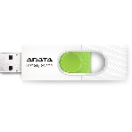 Флешка USB ADATA UV320 (AUV320-256G-RWHGN), 256Gb, USB 3.2 Gen1, R/W 100/30, белый/зеленый, фото4