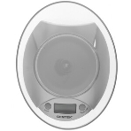 Весы кухонные Centek CT-2451 электронные, чаша, пластик, 5кг серебро/черный, фото5
