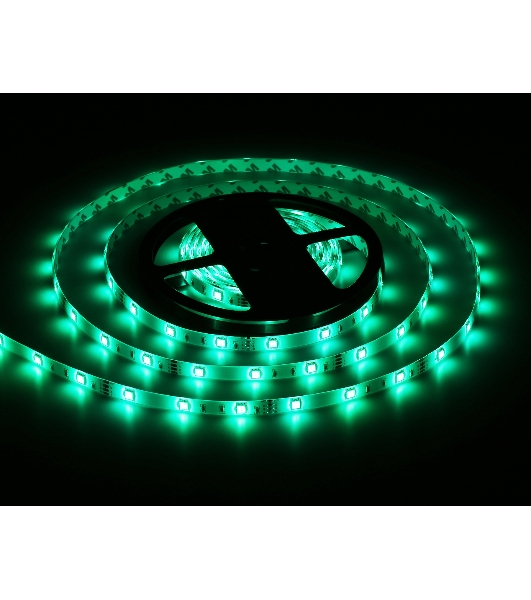 Светодиодная лента Ambrella light GS2301 5050 30Led/ 7.2W m/ 12V IP65 RGB/ 5000*10*2.87mm (4 конт.)