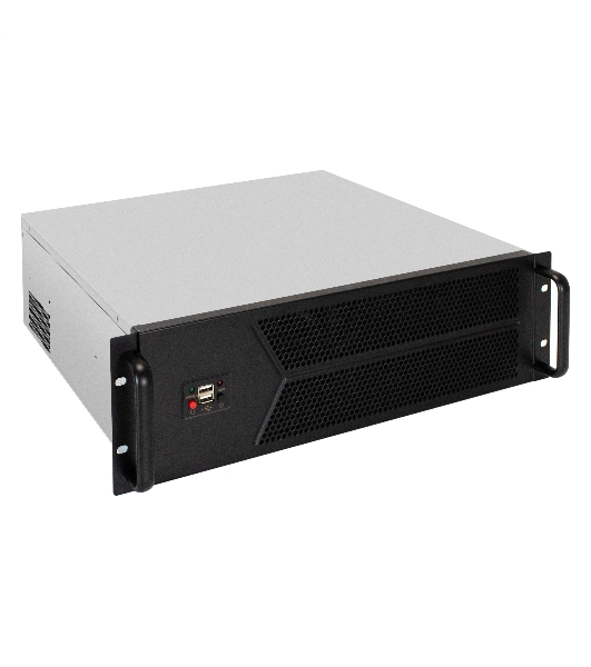 Серверный корпус ExeGate Pro 3U450-12 (RM 19', высота 3U, глубина 450, БП 1U-1000ADS, 2*USB)