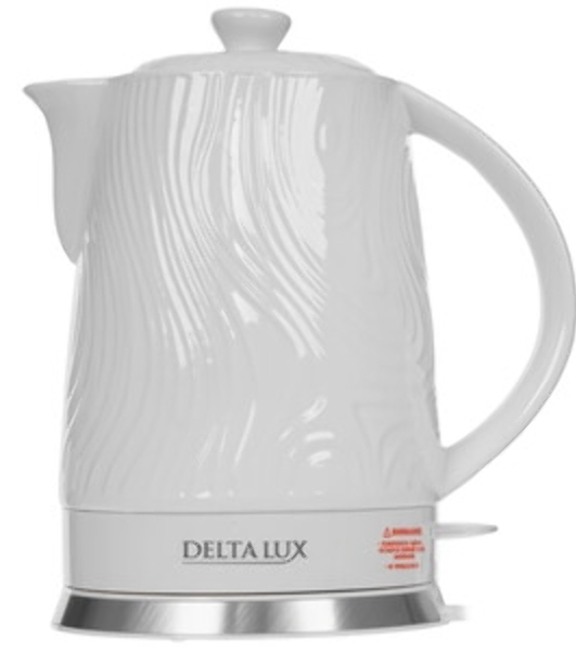 Чайник электрический Delta Lux DE-1022 белый