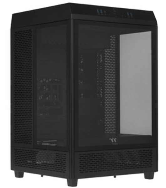 Компьютерный корпус Thermaltake The Tower 500 черный без БП ATX 1x120мм 3x140мм 4xUSB 3.0 2xUSB3.1 audio bott PSU