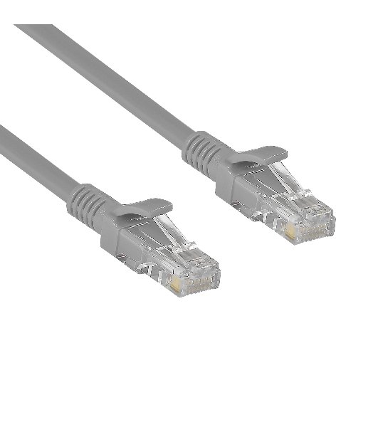 Патч-корд ExeGate UTP-RJ45-RJ45-5e-CU-20M-GY, UTP, cat.5e, 20м, медь, серый