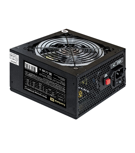Блок питания ExeGate EVO800-LT (EX289069RUS), 800Вт, 120мм, модульный, черный
