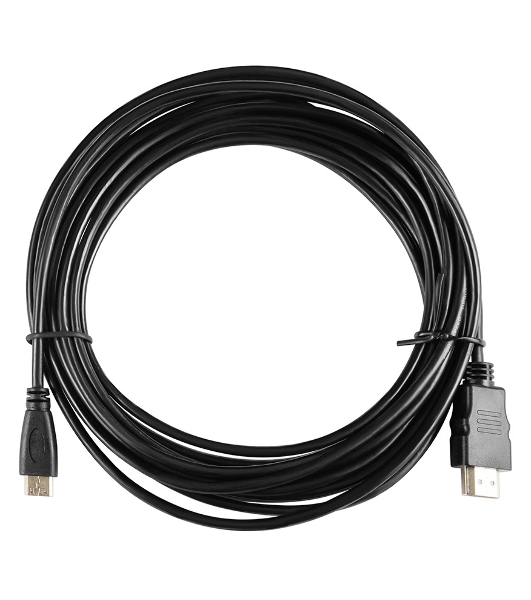 Кабель аудио-видео Buro mini-HDMI (m)/HDMI (m) 5м. черный