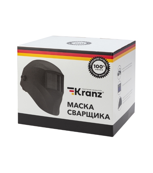Маска сварщика Kranz с автоматическим светофильтром 'Хамелеон' АСФ 777