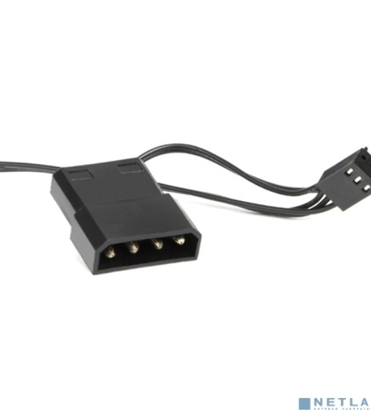 Вентилятор для корпуса Crown CMCF-12025S-1233 черный/оранжевый, 120 мм, 1650 об/мин, 23 дБ, 3 pin