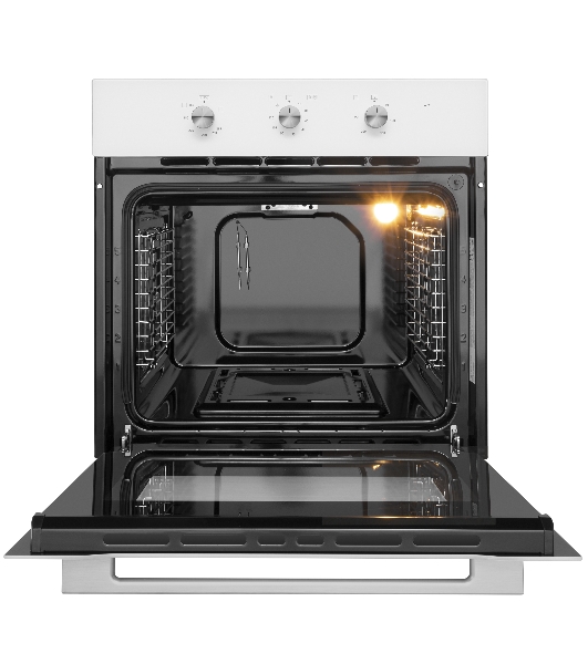 Шкаф духовой газовый с электрическим грилем Maunfeld MOGS703W, встраиваемый