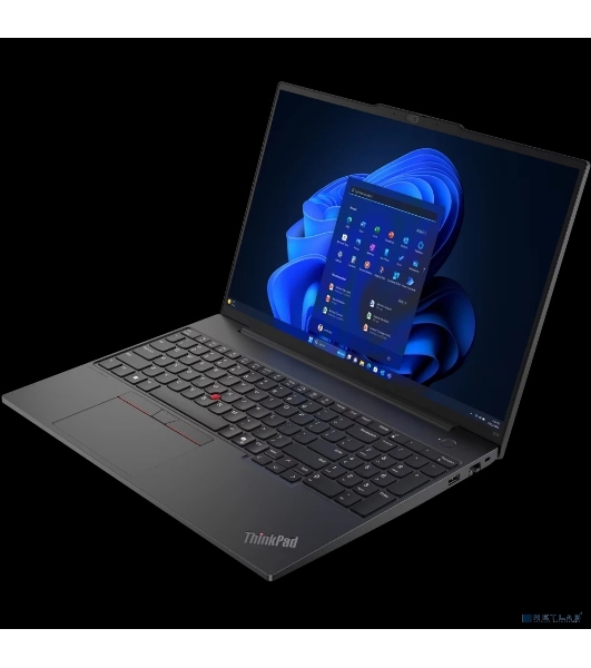 Ноутбук Lenovo ThinkPad E16 G2 Ryzen 7 7735U 16Gb SSD 512Gb AMD Radeon Graphics 680M 16' IPS WUXGA (1920x1200) без ОС black WiFi BT Cam (21M6S1F000)