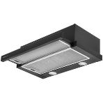Вытяжка телескопическая HOMSair Flat 60 Glass черный, 60 см, 520 куб. м/ч, 45 дБ, фото11