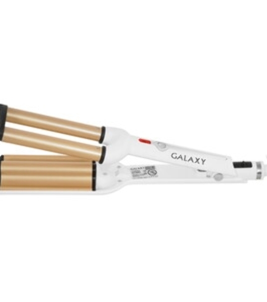 Щипцы для завивки волос Galaxy Line GL4602 белый, 16 мм, 200 °C, 1 режим