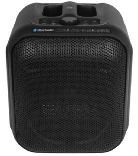 Портативная колонка SVEN PS-880, черный, 1.0, 110 Вт (RMS), Bluetooth, FM, USB, microSD, LED-дисплей, аккумулятор