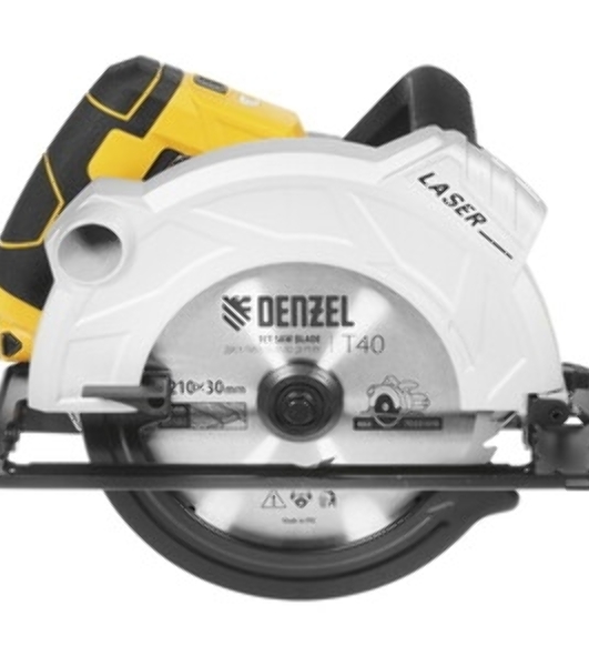Пила циркулярная Denzel CS-210 1800 Вт 210 мм 27305