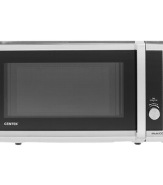 Микроволновая печь Centek CT-1582 нержавеющая сталь, 20 л, 700 Вт, переключатели - кнопки, поворотный механизм