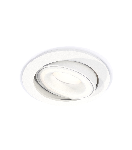 Комплект встраиваемого поворотного светильника Ambrella light XC7651080 SWH/FR белый песок/белый матовый MR16 GU5.3 (C7651, N7110)