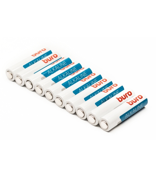 Батарея Buro Alkaline LR03 AAA (10шт) коробка