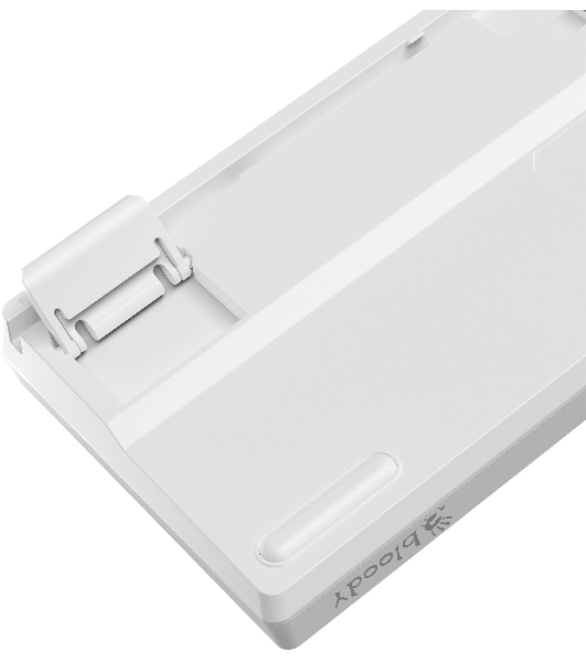 Клавиатура проводная A4Tech Bloody S87 Energy (S87 USB ENERGY WHITE) USB белый/желтый