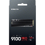 Накопитель SSD 4Tb Samsung 9100 PRO, M.2, PCI-E 5.0 x4, TLC 3D NAND R/W - 14800/13400 Mb/s с радиатором, фото6