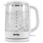 Чайник электрический Domfy DSW-EK304 1.7л. 2200Вт белый (корпус: стекло), фото13