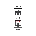 Модуль Rexant Keystone Jack RJ-45(8P8C), UTP неэкранированный, cat.5e, тип 180 градусов,самозажимной, белый, фото3