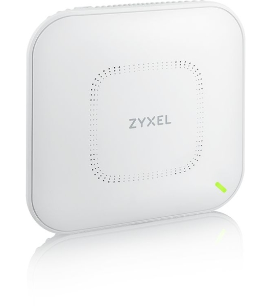 Гибридная точка доступа Zyxel NebulaFlex Pro WAX650S, W-Fi 6, 802.11a/b/g/n/ac/ax (2,4 и 5 ГГц), MU-MIMO, Smart Antenna, внутренние антенны 4x4, до 1200+2400 Мбит/с, 1xLAN 5GE, 1xLAN GE, PoE, защита о