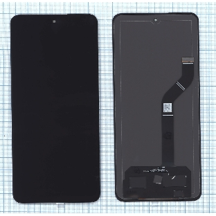 Дисплей для Xiaomi Xiaomi 12 Lite в сборе с тачскрином черный TFT