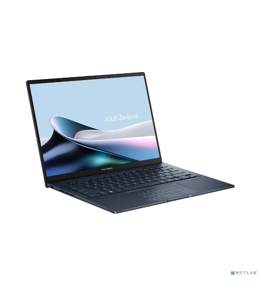Ноутбук ASUS Zenbook 14 UX3405CA-PP1158 Intel Core Ultra 7 255H/LPDDR5X 16GB/1TB SSD/Intel Arc Graphics/14' OLED WQXGA+(WQ+) 2880X1800 16:10, WiFi 7+BT 5.4/Without OS/1.20 kg/Ponder Blue