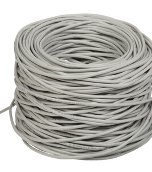 Кабель Cablexpert FPC-5004E-SOL/100, FTP indoor 4x2x0.48, CCA, кат.5е, однож., 100м, box, серый