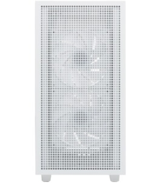Компьютерный корпус Deepcool CH360 WH без БП, боковое окно (закаленное стекло), 2x140мм ARGb LED вентилятор спереди и 1x120мм ARGb LED вентилятор сзади, белый, mATX
