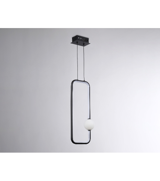 Светильник Ambrella light FL66363 BK черный 19W 4200K 190*80*1000