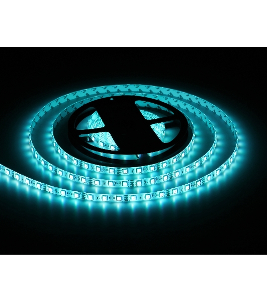 Светодиодная лента Ambrella light GS2302 5050 60Led/ 14.4W m/ 12V IP65 RGB/ 5000*10*2.87mm (4 конт.)