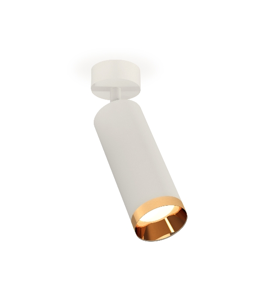 Светильник Ambrella Light XM6342005 SWH/PYG белый песок/золото желтое полированное MR16 GU5.3 (A2202, C6342, N6134)