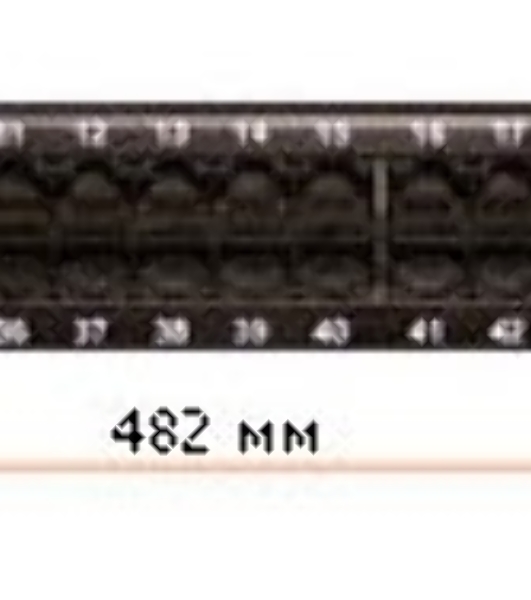 Патч-панель TWT (TWT-PP50TEL45) телефонная. 19'. 1U. 50 портов RJ-45