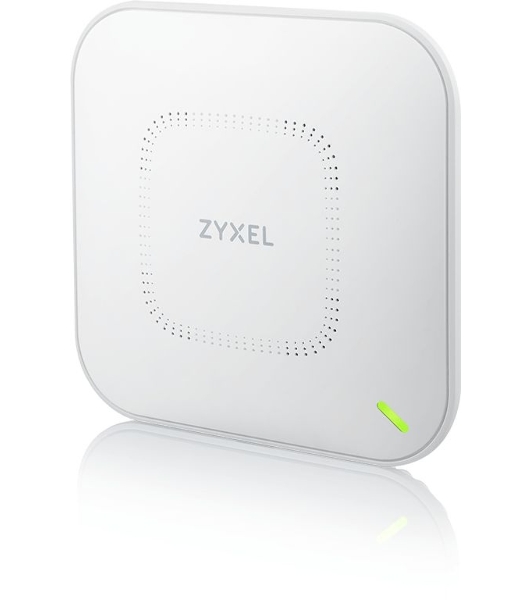 Гибридная точка доступа Zyxel NebulaFlex Pro WAX650S, W-Fi 6, 802.11a/b/g/n/ac/ax (2,4 и 5 ГГц), MU-MIMO, Smart Antenna, внутренние антенны 4x4, до 1200+2400 Мбит/с, 1xLAN 5GE, 1xLAN GE, PoE, защита о