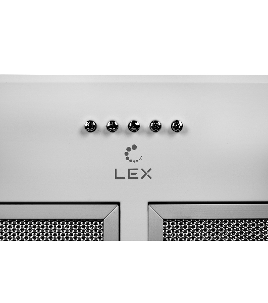 Вытяжка встраиваемая Lex GS Bloc P 900 белый управление: кнопочное (1 мотор)
