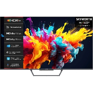Телевизор Skyworth 75' 75Q67G черный/серый QLED UHD 60Hz Smart TV