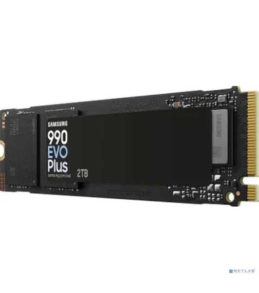 Накопитель SSD Samsung 990 EVO Plus, 2Tb, M.2 2280, PCIe 4.0 x4, NVMe, R/W 7250/6300