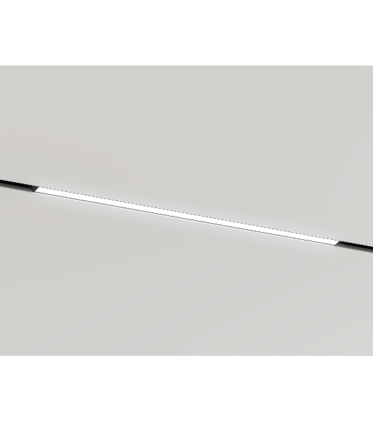 Трековый светильник GL2325 BK черный IP20 20W 3CCT 3000-6400K 48V 400*10*37