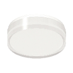 Насадка для корпуса светильника N8399 FR/CL белый матовый/прозрачный D85*H24mm Out20mm GX53, фото 1