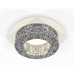 Комплект встраиваемого светильника Ambrella light XC7621020 SWH/CL белый песок/прозрачный MR16 GU5.3 (C7621, N7191), фото3