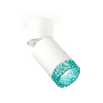 Комплект накладного поворотного светильника Ambrella light XM6312063 SWH/WH/BL белый песок/белый/голубой MR16 GU5.3 (A2220, C6312, N6153), фото4