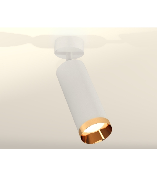 Светильник Ambrella Light XM6342005 SWH/PYG белый песок/золото желтое полированное MR16 GU5.3 (A2202, C6342, N6134)