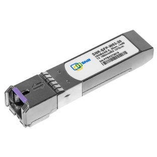 Модуль SNR SFP WDM, дальность до20км (14dB), 1550нм