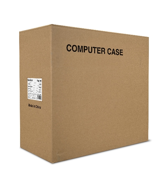 Компьютерный корпус Minitower ExeGate EX286412RUS BA-309 (mATX, без БП, 2хUSB, HD аудио, черный)
