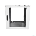 Шкаф настенный ЦМО ШРН-М-9.650 9U 600x650 мм пер. дв. стекл съемные бок. пан. 50 кг серый, фото6